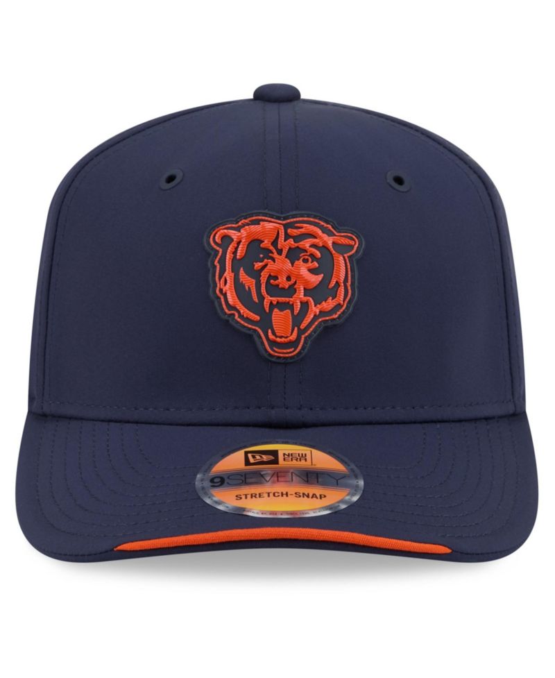 Men's Navy Chicago Bears 2026 Sideline 9SEVENTY Adjustable Hat