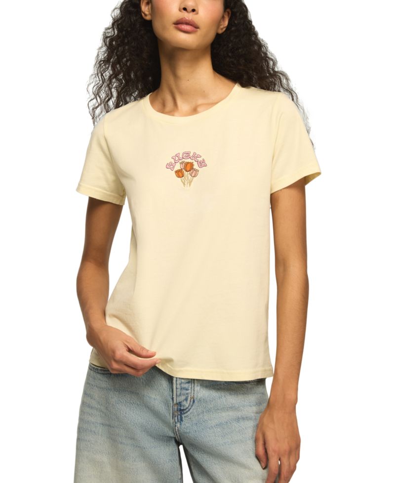 Women's Crewneck Embroidered T-Shirt