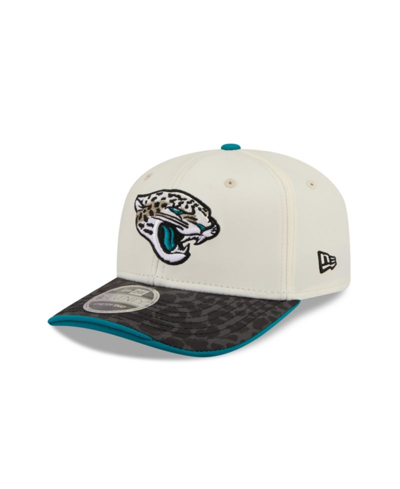Men's Cream/Black Jacksonville Jaguars 2026 Rivalries Collection Sideline 9SEVENTY Adjustable Hat