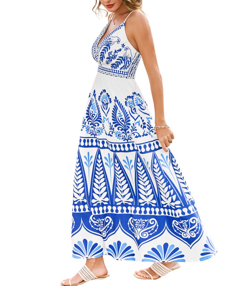 Women's Biggest Fan Ornate Maxi Beach Dress