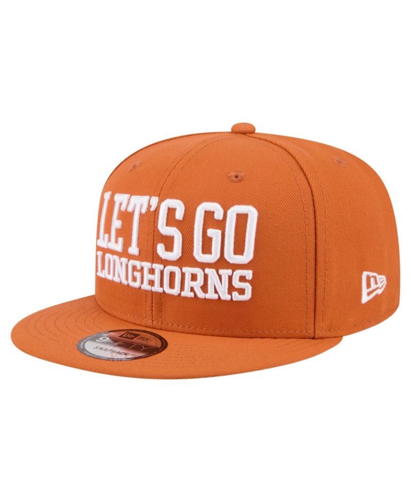Men's Texas Orange Texas Longhorns Go Team 9FIFTY Snapback Hat