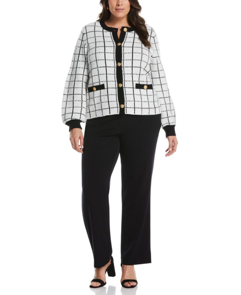 Petite Curvy Fit Boot Cut Pants