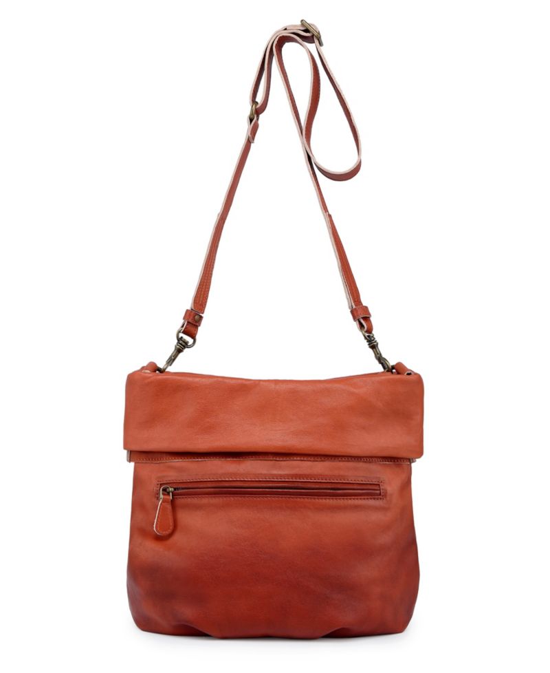 Sweet Lotus Leather Bucket Bag
