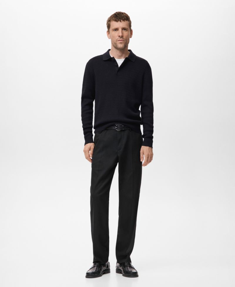 Men's Flowy Straight-Fit Pants