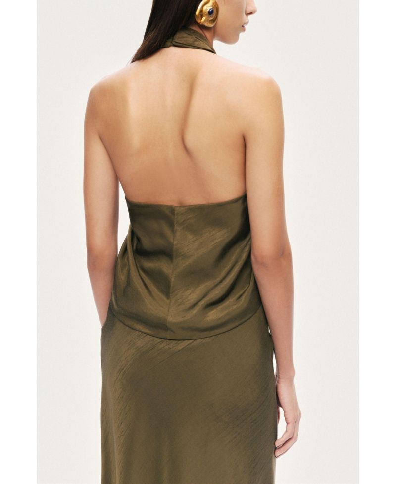 Women's Flared Midi Skirt