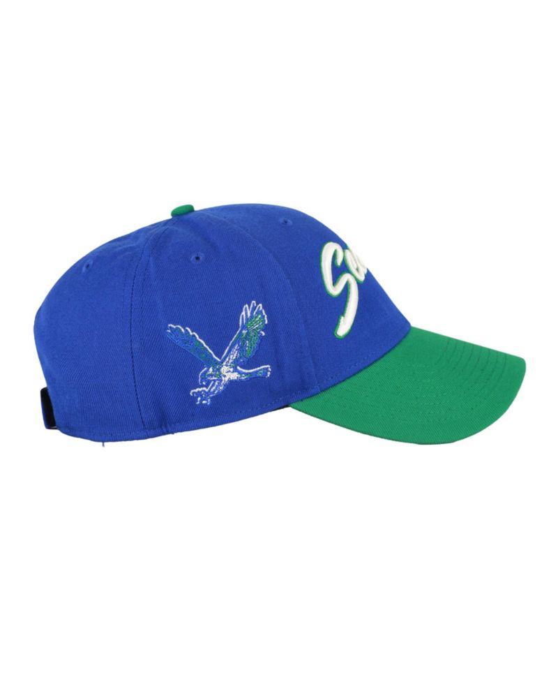 Men's Royal Seattle Seahawks Throwback MVP Adjustable Hat