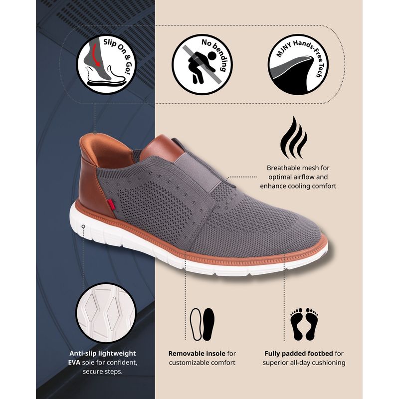 Мужские оксфорды из легкой сетки South Street с технологией Hands-Free Slip On Technology