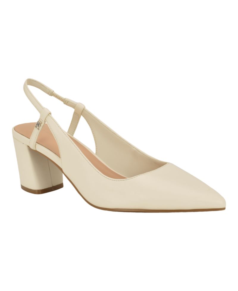 Women's Jezibee Block Heel Slingback Pumps