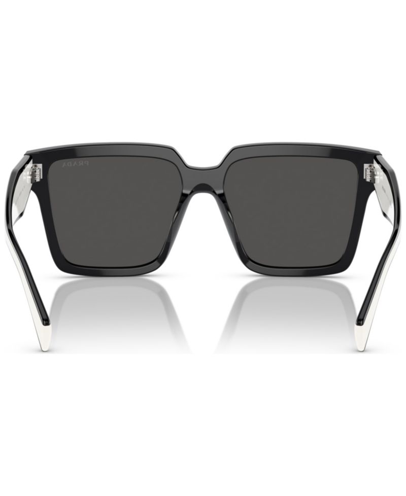Oversized Low Bridge Women's Sunglasses, PR 24ZSF