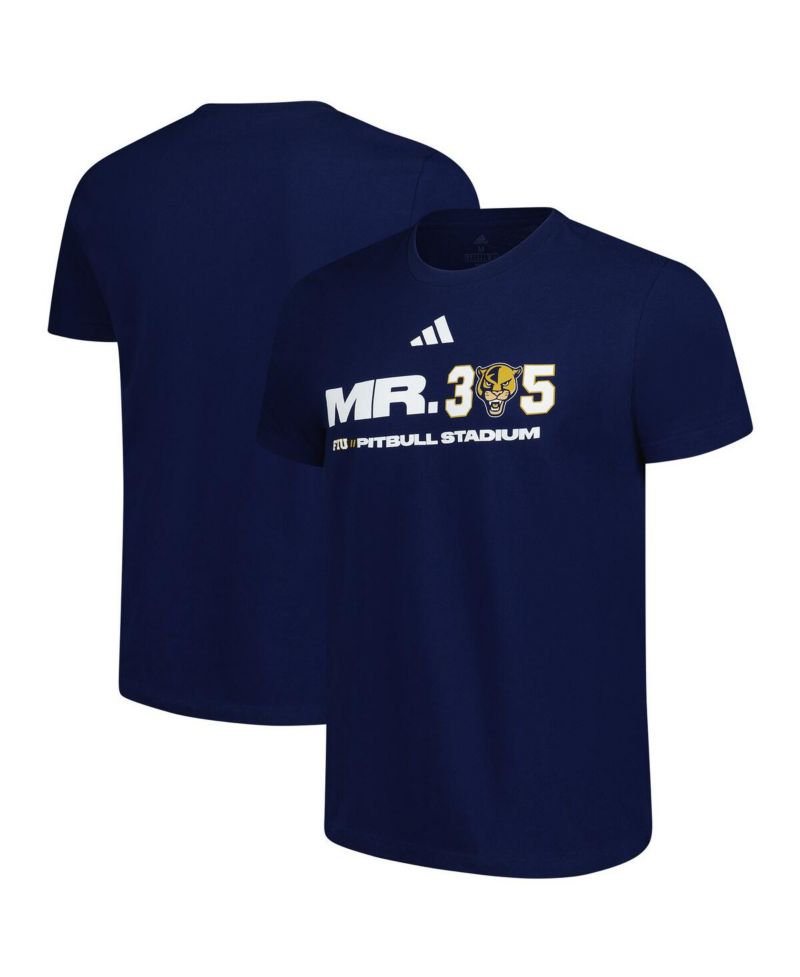Men's Navy FIU Panthers x Pit Bull Fresh T-Shirt