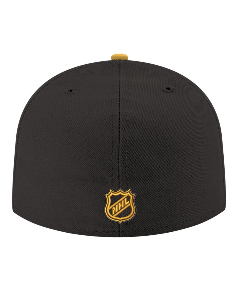Men's Black Pittsburgh Penguins Core Logo Two-Tone 59FIFTY Fitted Hat