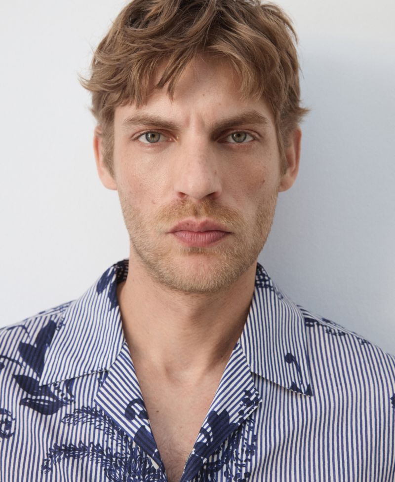 Men's Cotton Printed Shirt