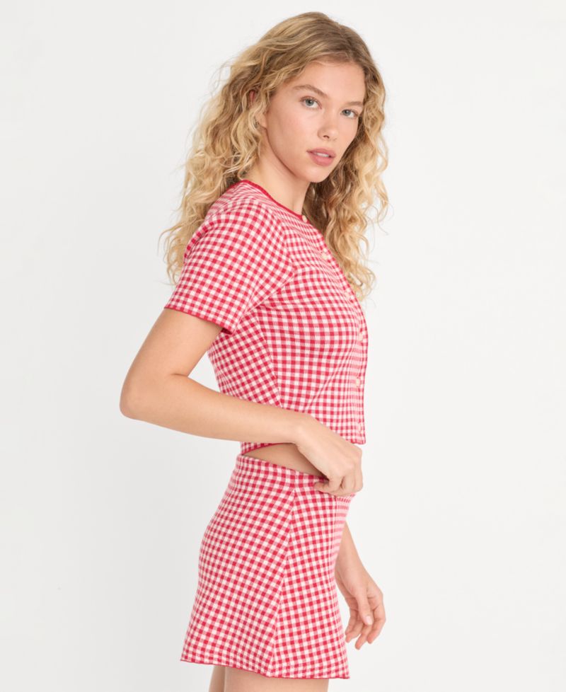 Women's Blend Sweater Mini Skort