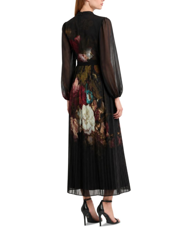Women's Adira Floral Long-Sleeve Midi Dress