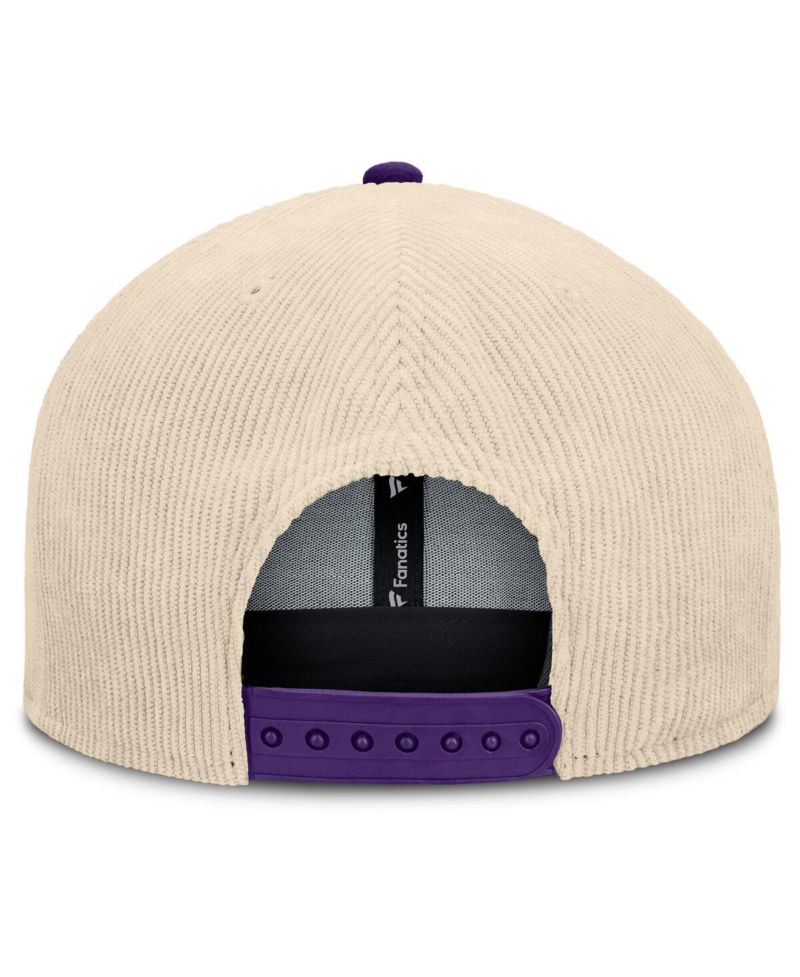 Men's Tan LSU Tigers Catcher Snapback Hat