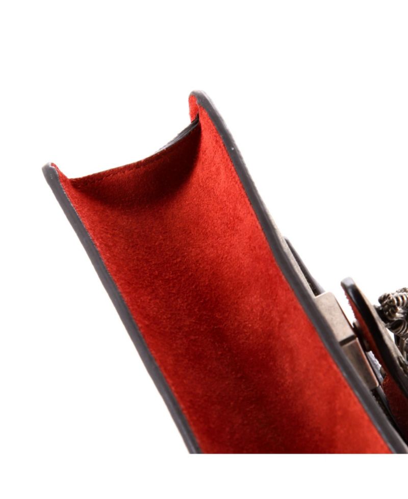 Small Dionysus Bag GG Coated Canvas with Crystal Embellished Metal