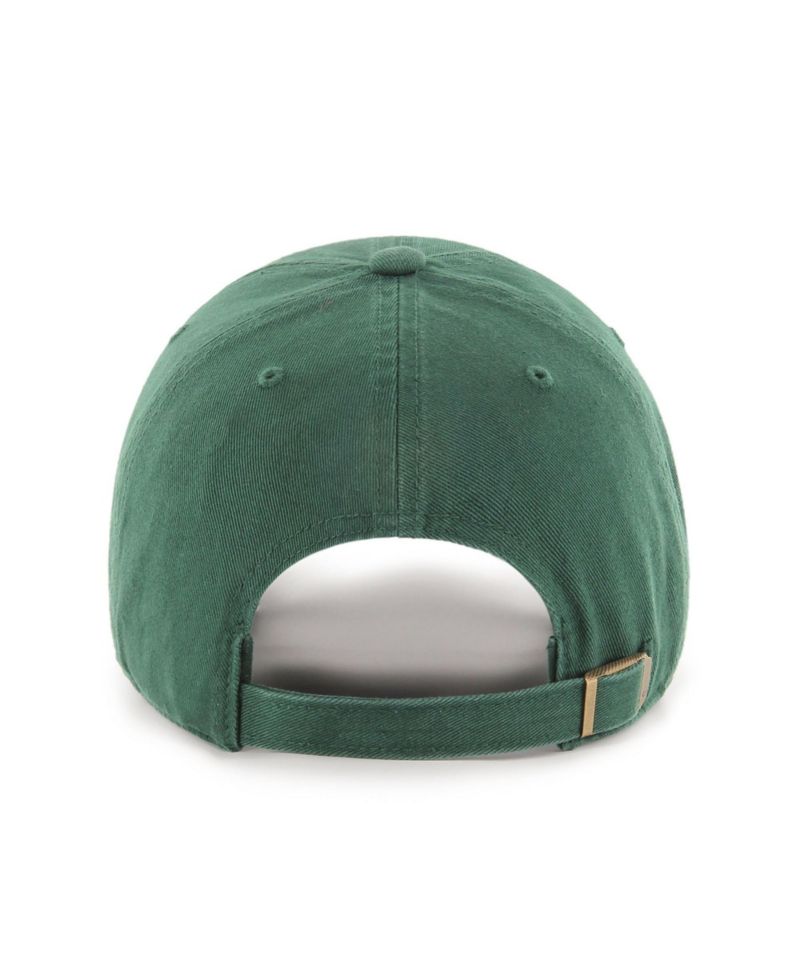 Men's '47 Green Minnesota Wild Logo Clean Up Adjustable Hat