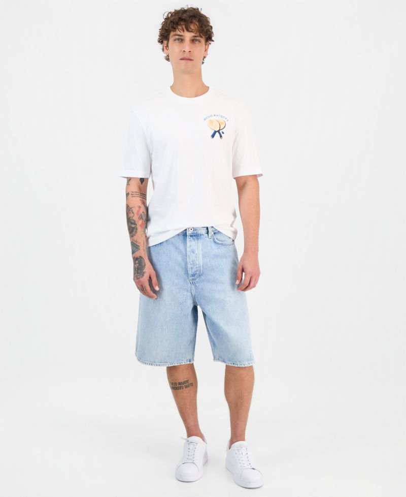 Men's Mason Regular-Fit 10.6" Denim Shorts