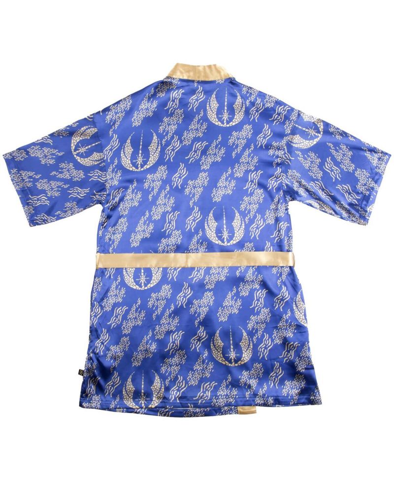 Women's 2-Piece Blue Star Wars Jedi Robe Shorts and Pajama Set