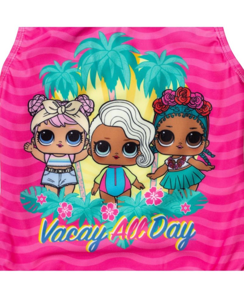 Little Girls One Piece Bathing Suit