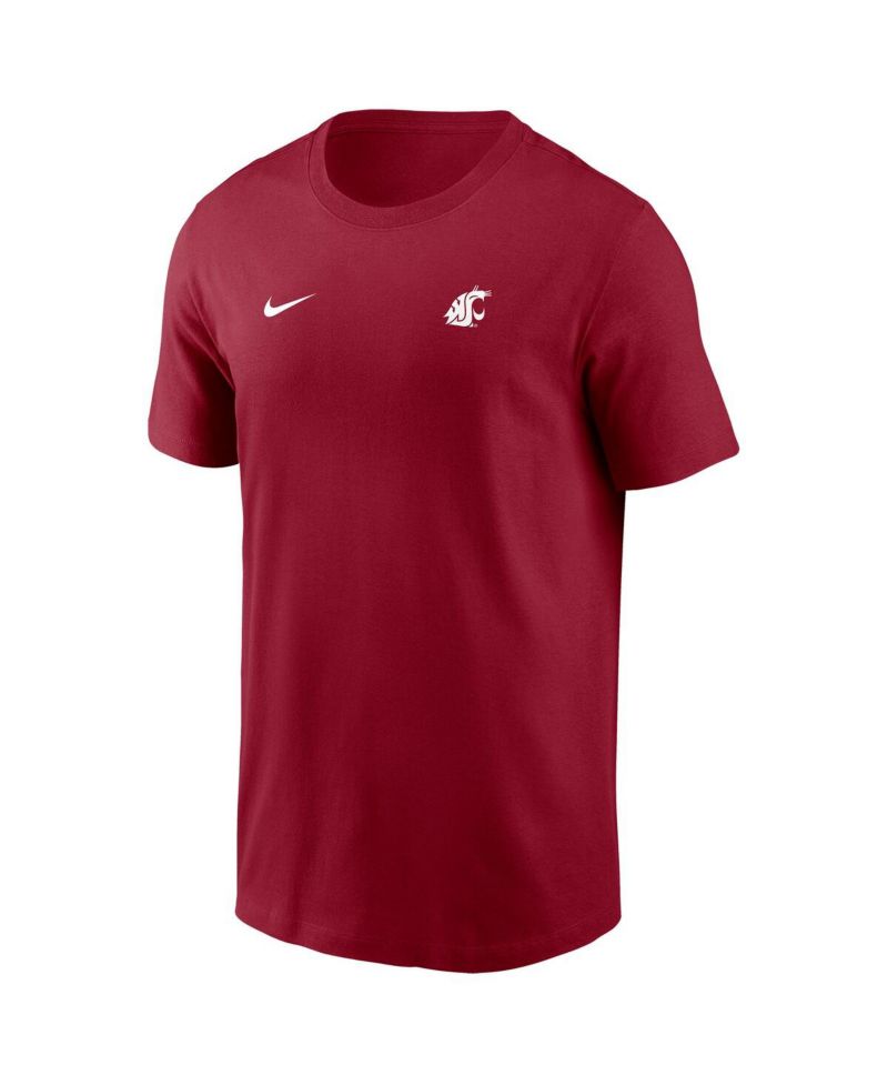 Men's Crimson Washington State Cougars 2025 Sideline Legend Performance T-Shirt