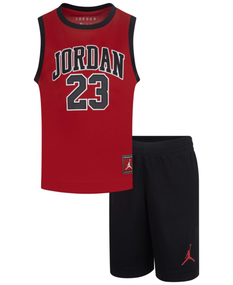 Little Boys 23 Jersey 2-Piece Set