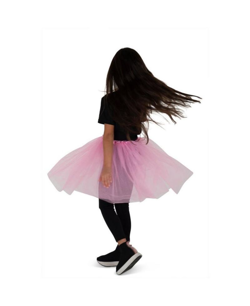 3 Layered Tutu Skirt, Set of 5 Colors - Kids Girls