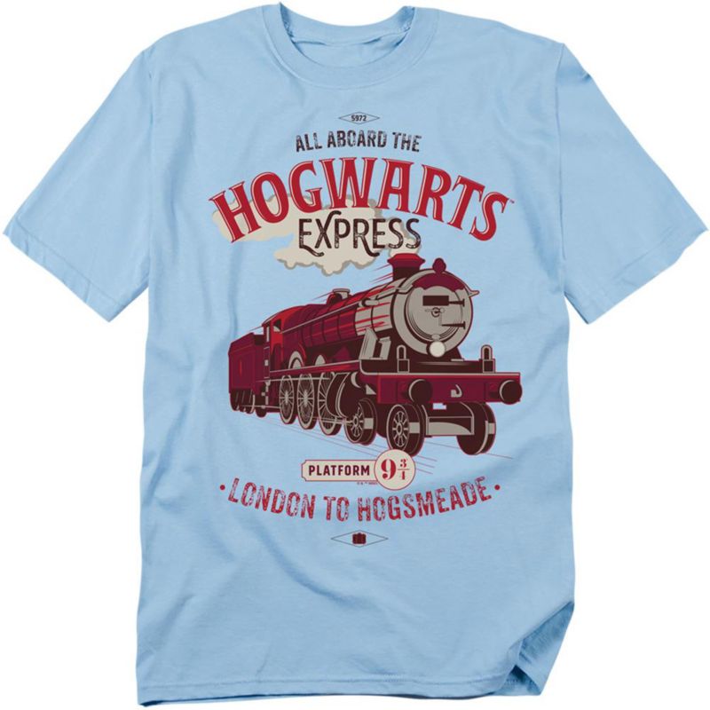Men's Hogwarts Express Wred Letters T Shirt