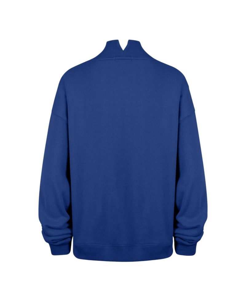 Women's Buffalo Bills Vantage Oversized Mock-Neck Sweatshirt
