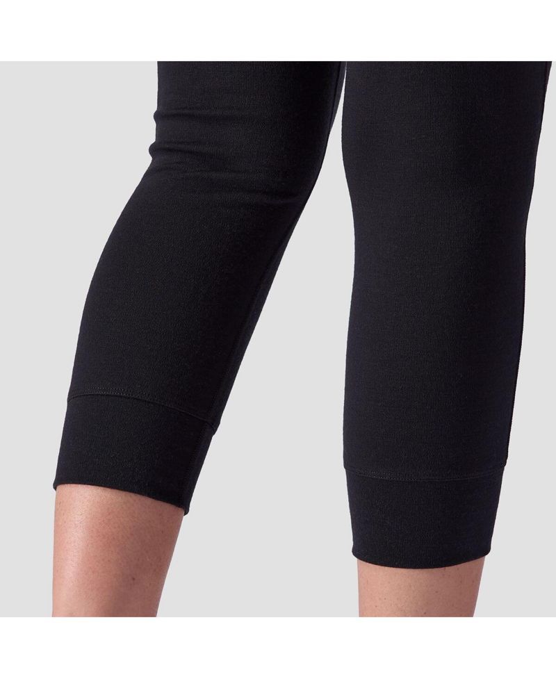 Women's BGA Cedars RWS Merino Mid-Wt Baselayer 3/4 Bottom Midweight Long Underwear Bottoms