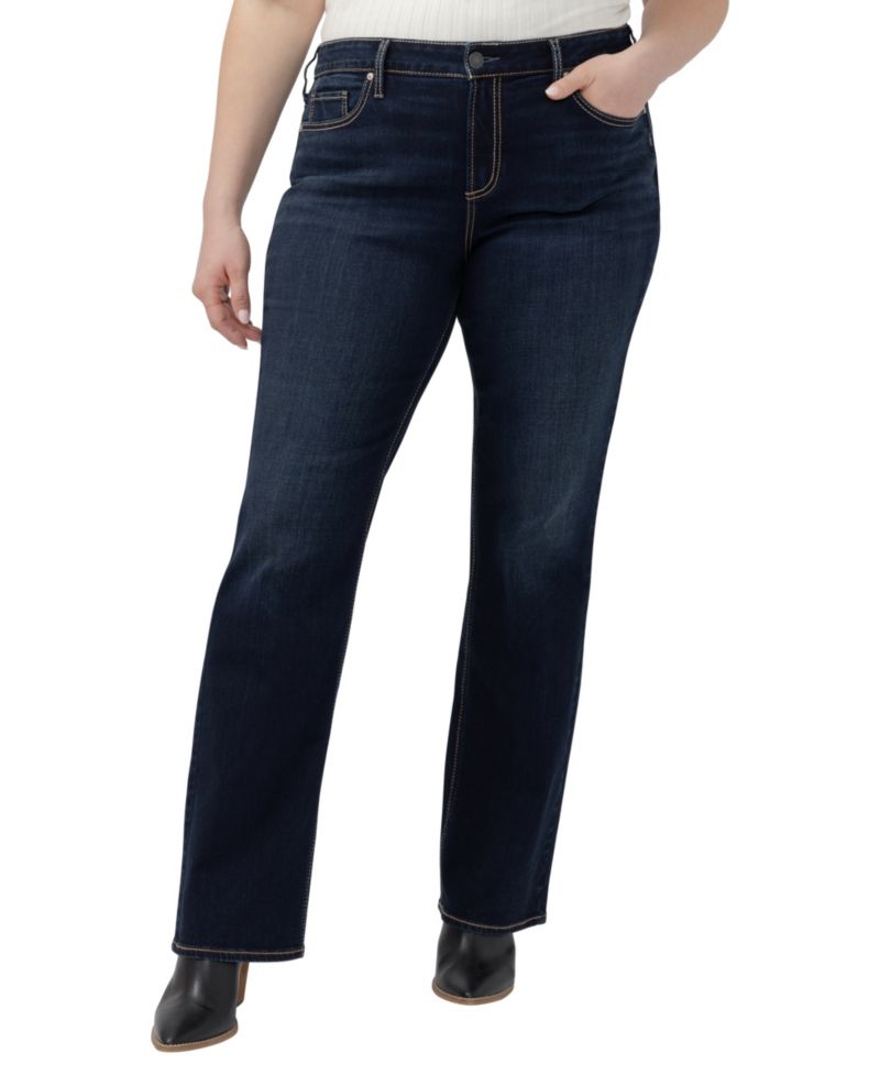 Plus Size Suki Curvy Fit Slim Bootcut Jeans