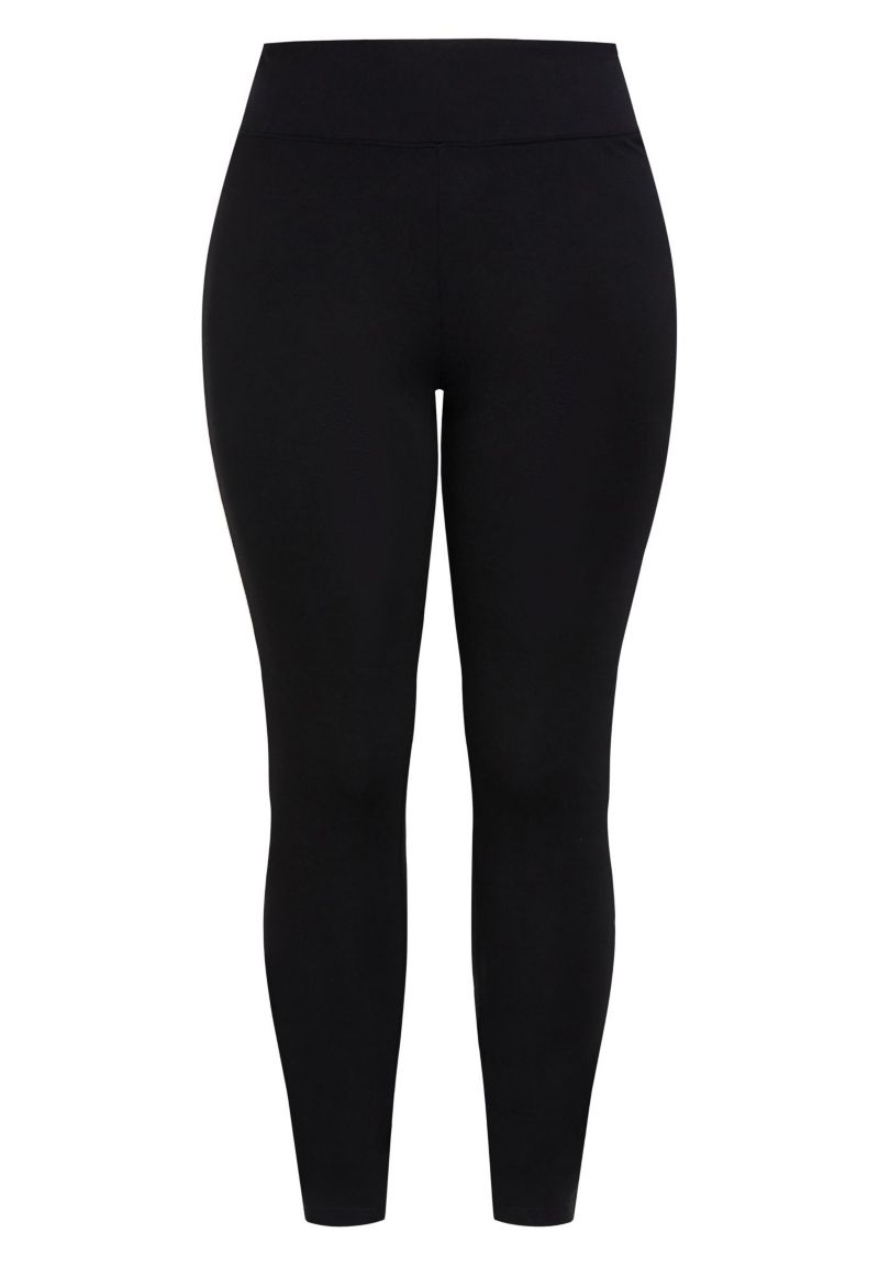 Women's Plus Size Petite Pull On Ponte Pant