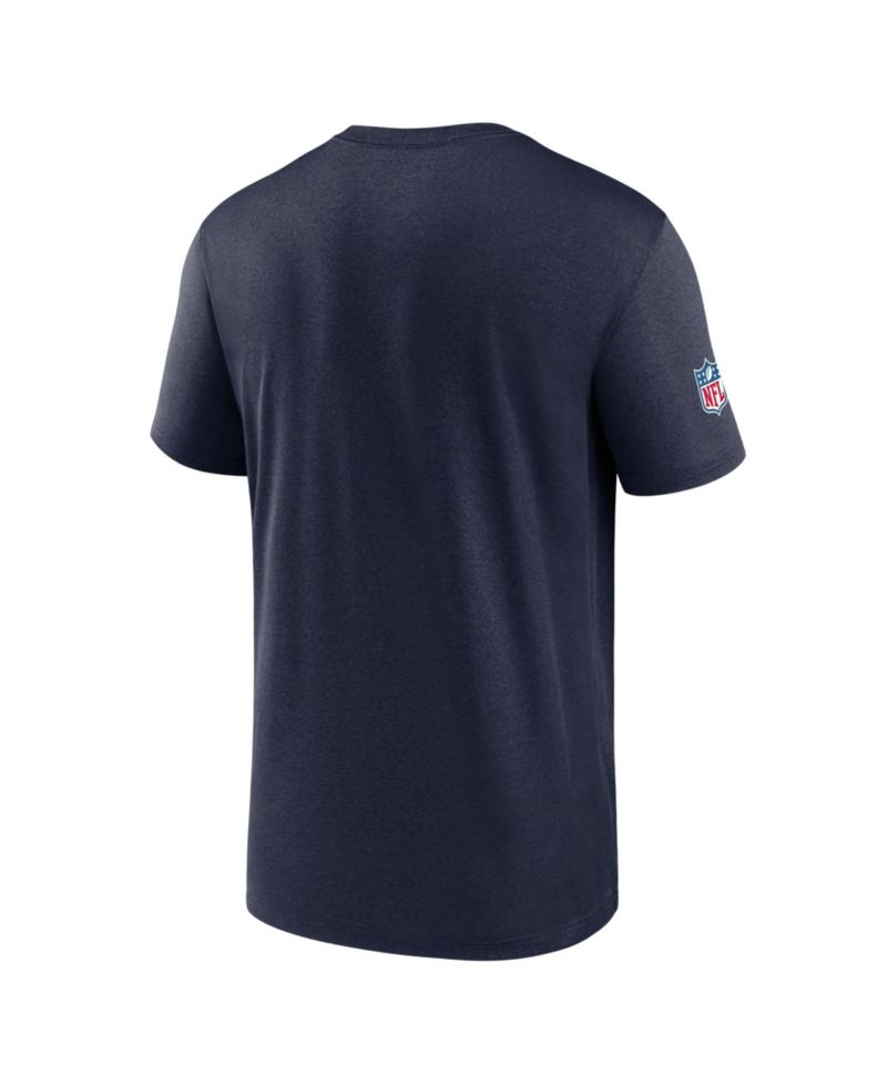 Men's Navy Dallas Cowboys Alt Legend Small Logo Dri-FIT T-Shirt