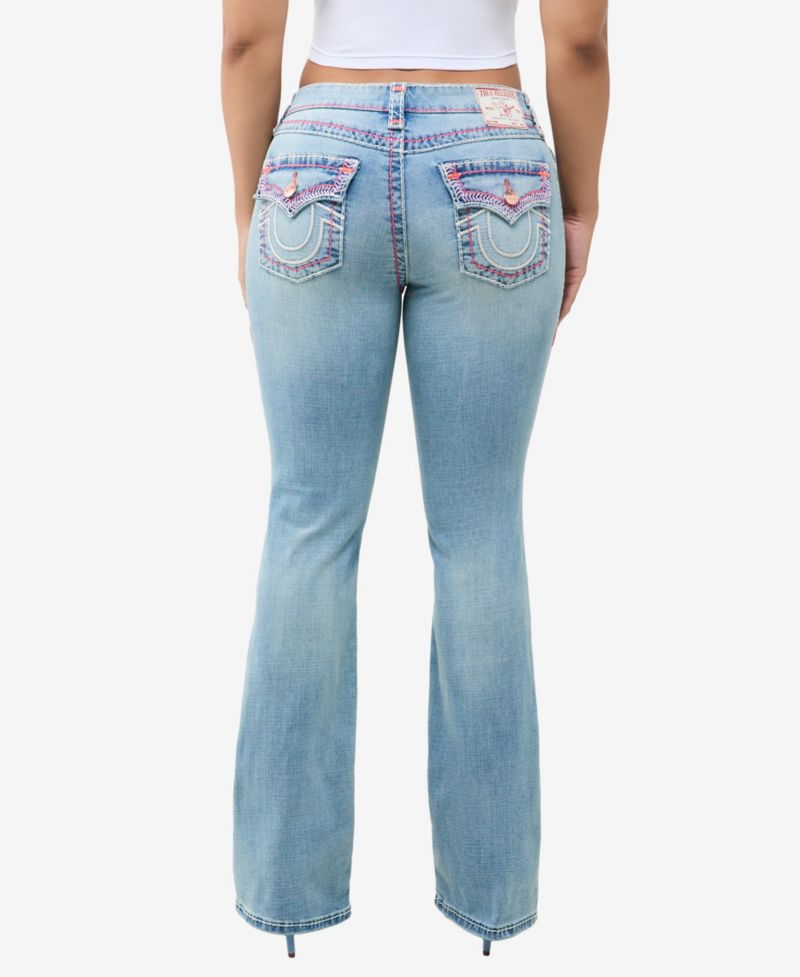 Women's Becca Mid-Rise Light-Rinse Bootcut Jeans