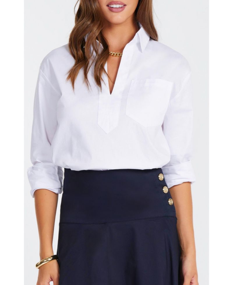 Women's Bishop + Young Casey Poplin Pullover