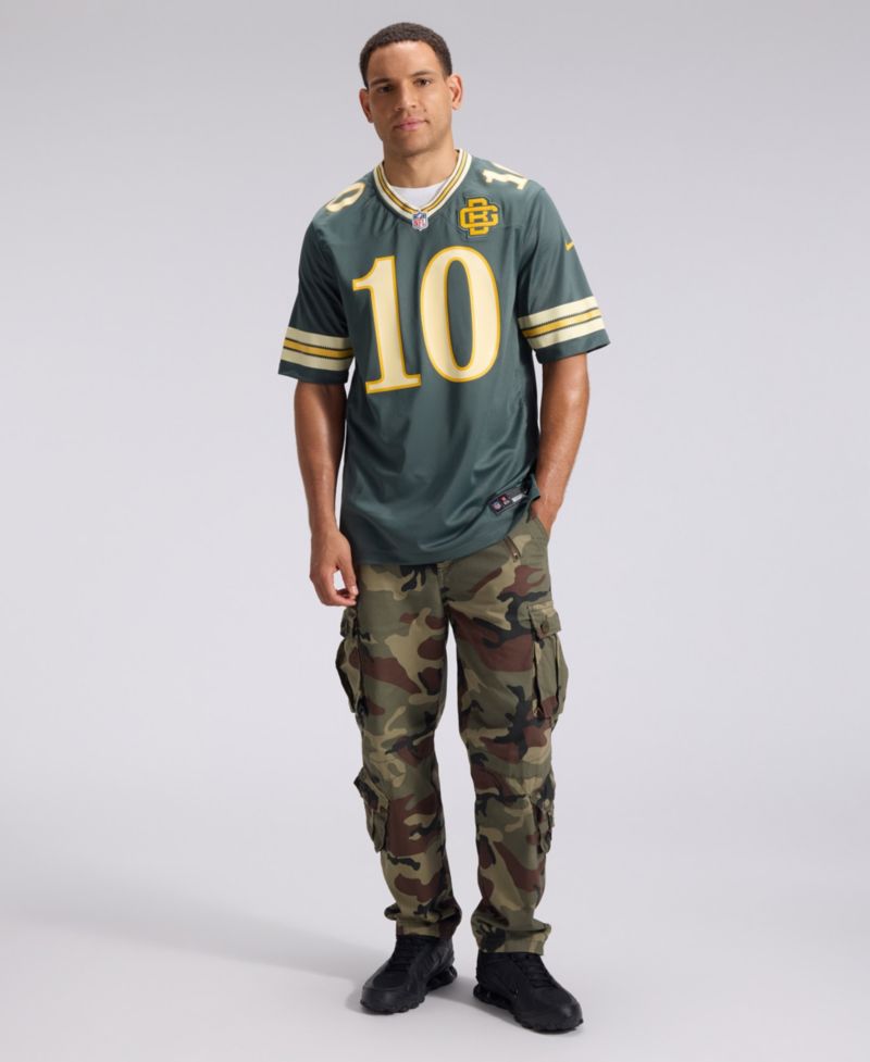 Men's Jordan Love Green Bay Packers 2026 Rivalries Collection Game Jersey