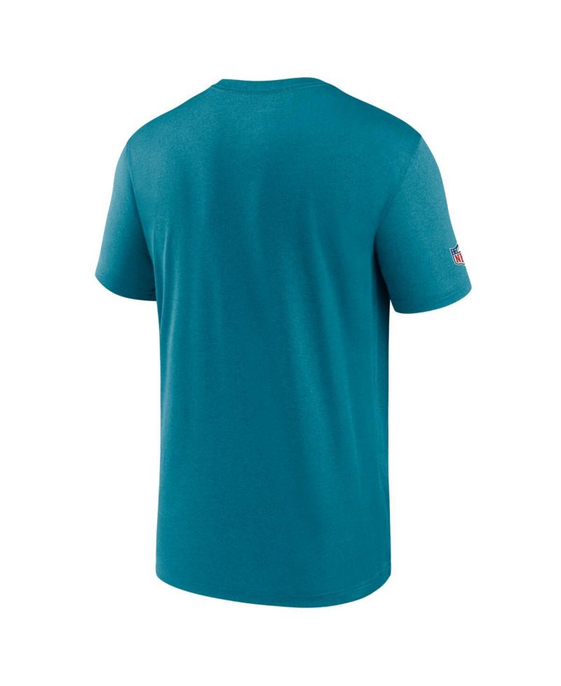 Men's Teal Jacksonville Jaguars Sideline Alt Pack Small Logo Legend Performance T-Shirt