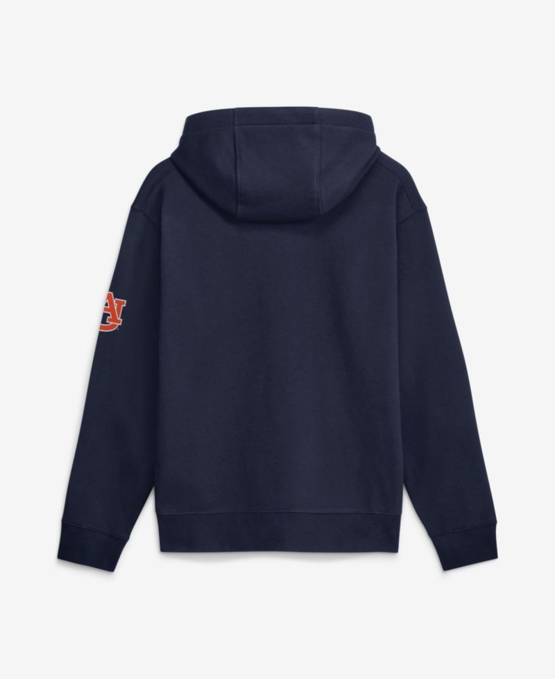 Men's Navy Auburn Tigers 2026 Sideline Club Fleece Hoodie