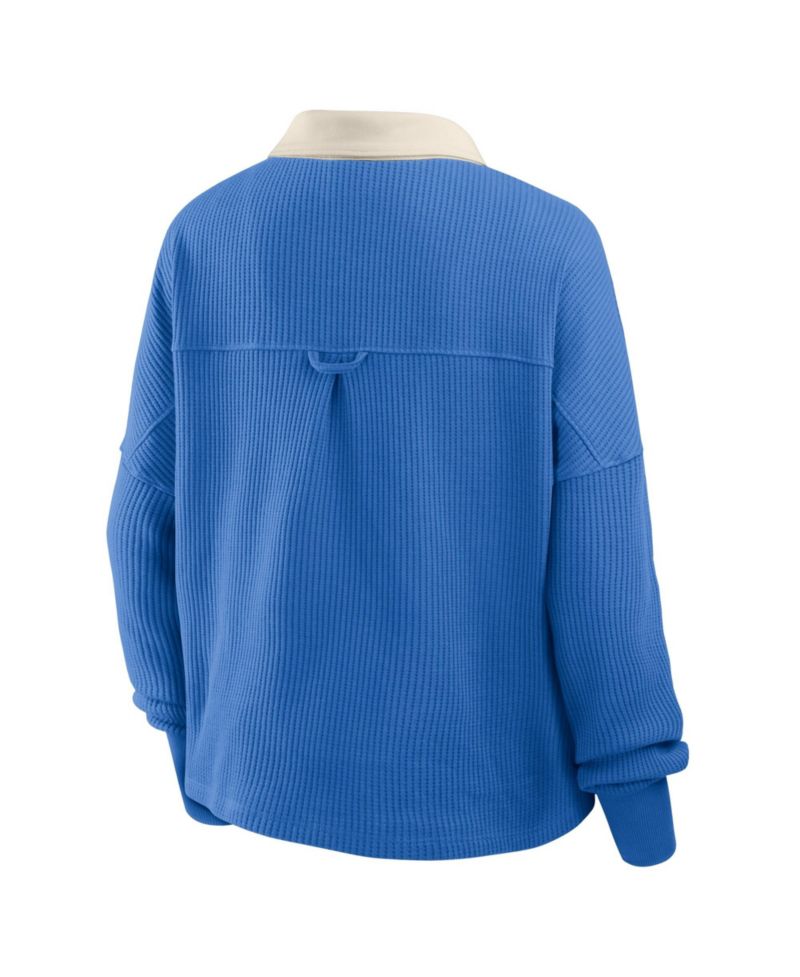 Women's Detroit Lions Oversized Thermal Long-Sleeve Shirt