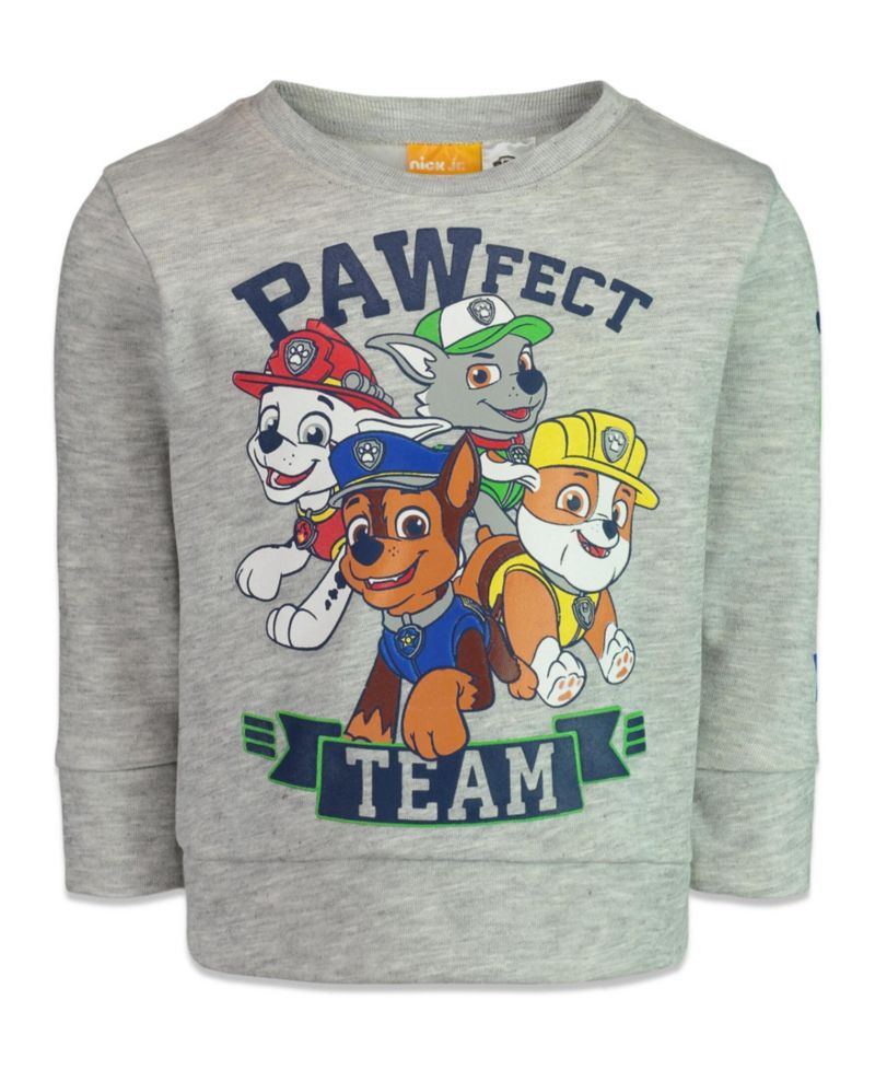 Toddler Boys Chase Marshall Rubble Fleece Sweatshirt