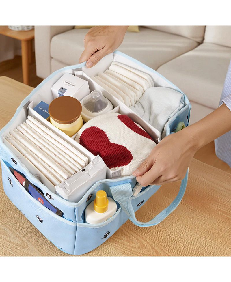 Portable Diaper Caddy Organizer