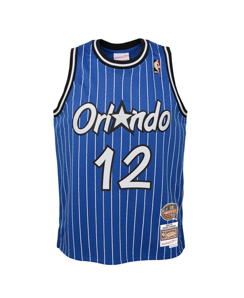 Big Boys and Girls Dwight Howard Blue Orlando Magic 2004/05 Hardwood Classics Swingman Jersey