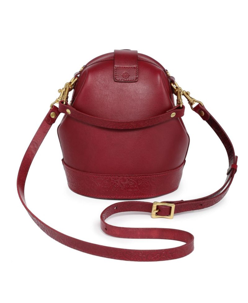 Doctor Mini Leather Bucket Crossbody Bag