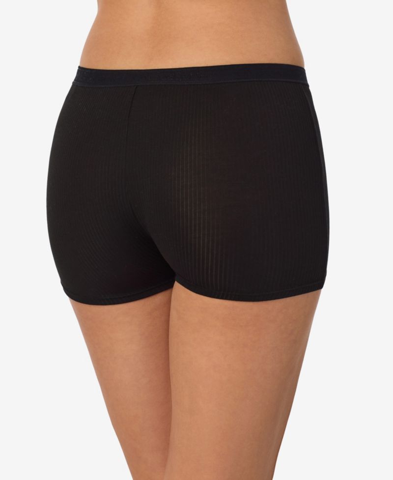 Women's Cabana Cotton Rib Solid Boxer Shorts