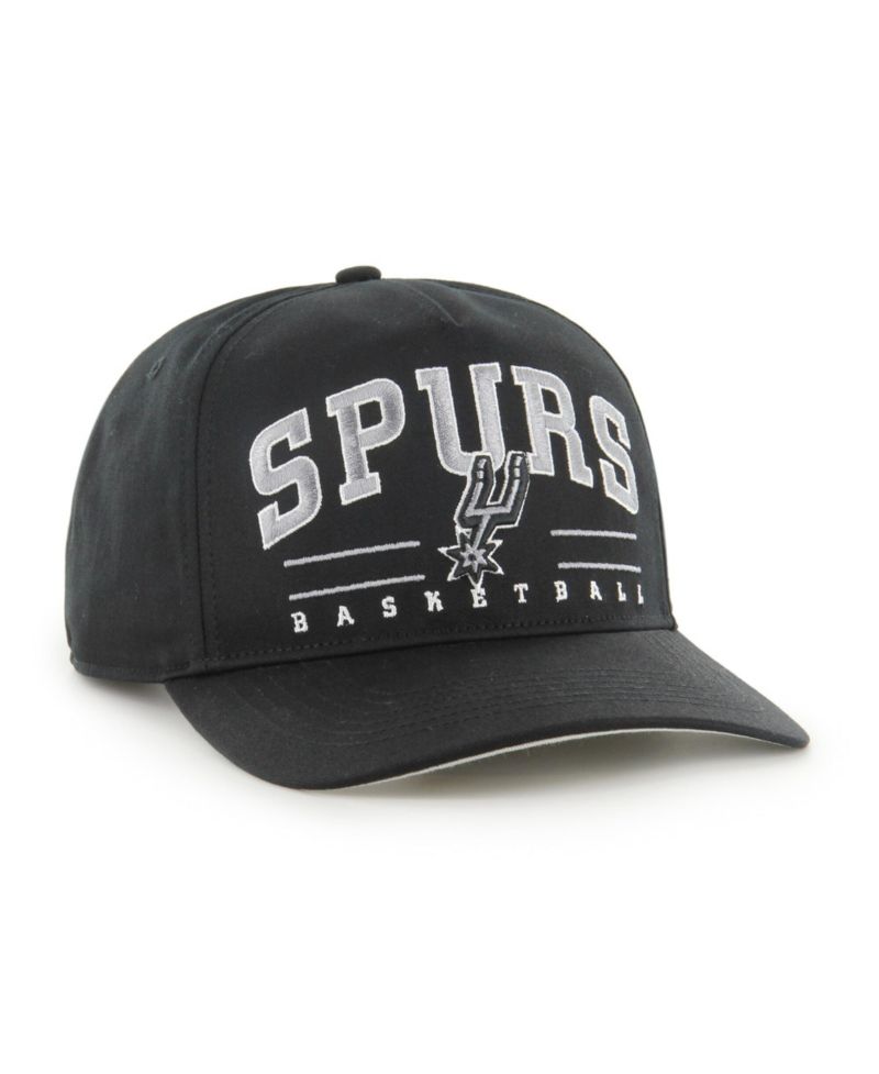 Men's Black San Antonio Spurs Roscoe Hitch Adjustable Hat