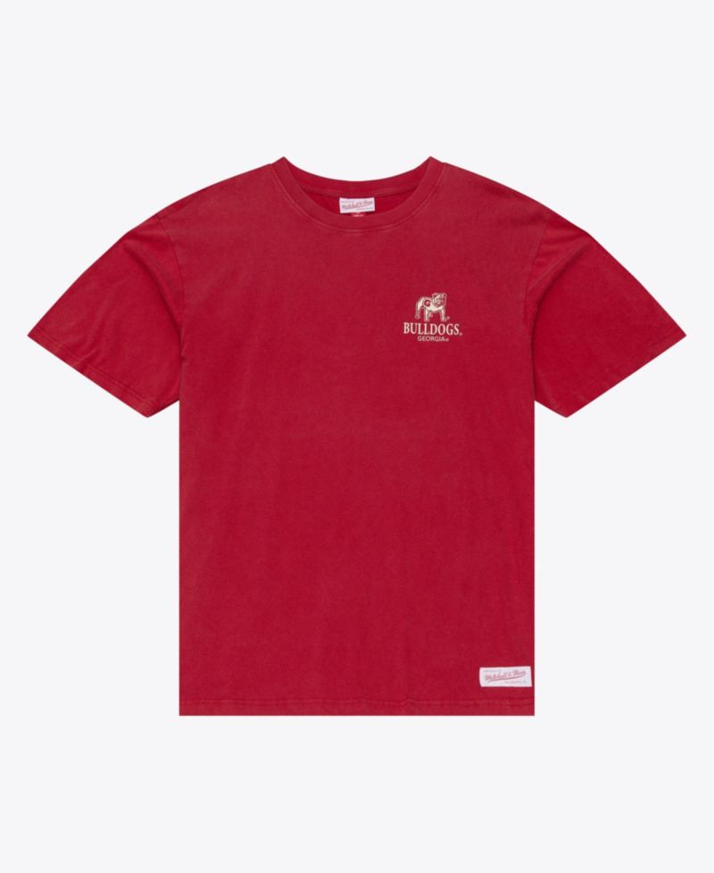 Men's Red Georgia Bulldogs Core Icon T-Shirt