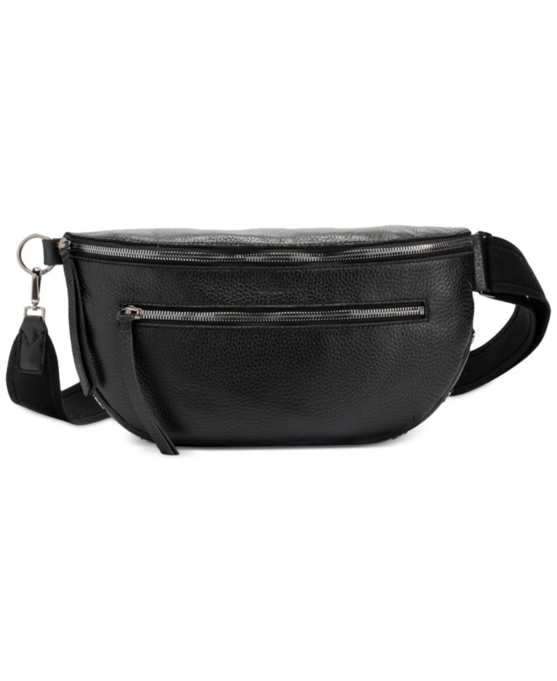 Charles Medium Leather Crossbody Handbag