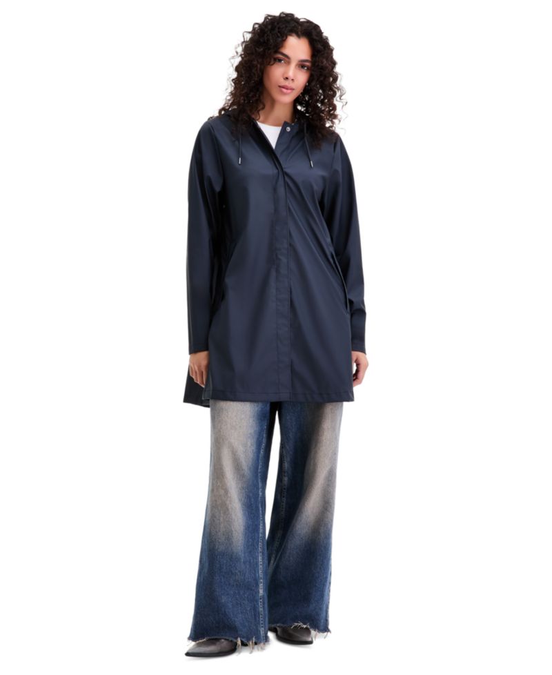 Women's Hooded A-Line Rain Jacket