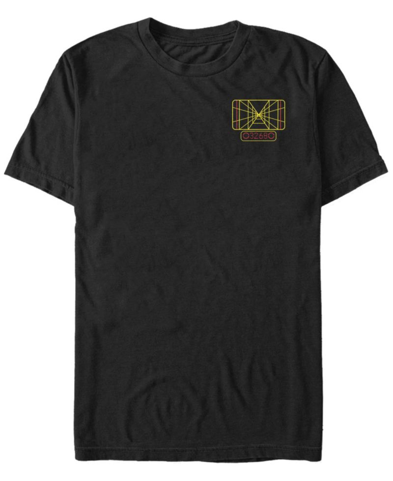 Star Wars Men's Targeting System Left Chest Short Sleeve T-Shirt