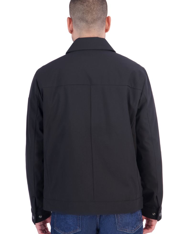 Men's Shirt Collar Flex Tech Quilted Inner Jacket